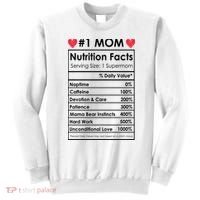 Best Mom Nutrition Facts Sweatshirt thumb 0