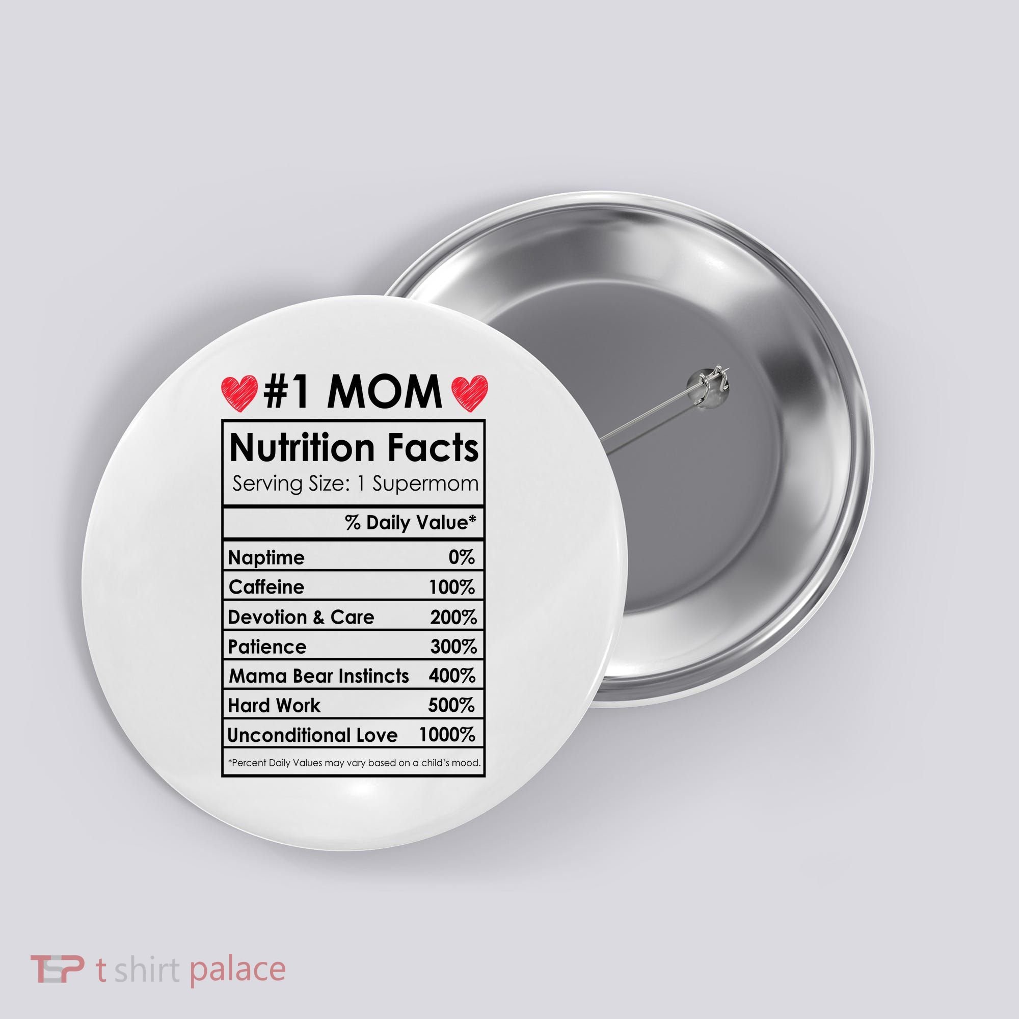 Best Mom Nutrition Facts Button