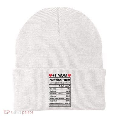 Best Mom Nutrition Facts Beanie