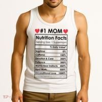 Best Mom Nutrition Facts Tank Top thumb 3