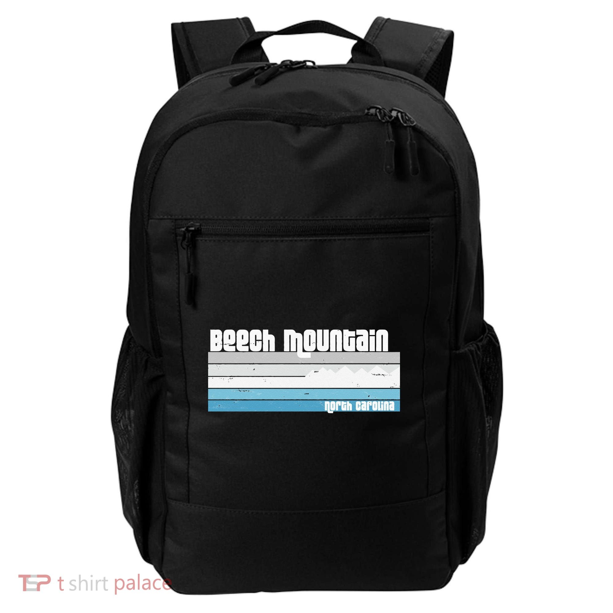 Beech Mountain North Carolina NC Retro Skiing Hiking Backpack