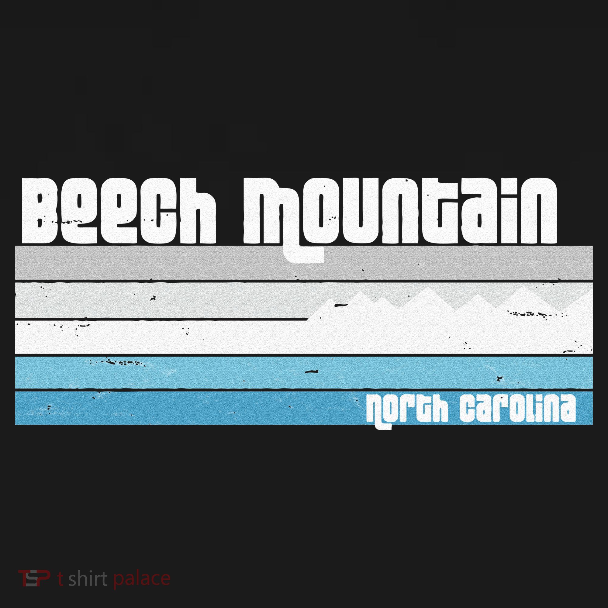 Beech Mountain North Carolina NC Retro Skiing Hiking Women's Tank Top