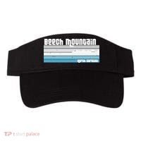 Beech Mountain North Carolina NC Retro Skiing Hiking Visor thumb 0