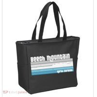 Beech Mountain North Carolina NC Retro Skiing Hiking Tote Bag thumb 2