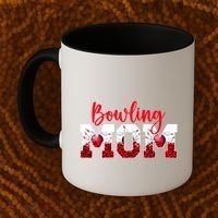 Bowling Mom Of A Bowler Mama Bowling Mother Bowler Mom Great Gift Coffee Mug thumb 2