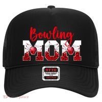Bowling Mom Of A Bowler Mama Bowling Mother Bowler Mom Great Gift Hat thumb 0