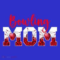 Bowling Mom Of A Bowler Mama Bowling Mother Bowler Mom Great Gift Polo thumb 2