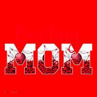 Bowling Mom Of A Bowler Mama Bowling Mother Bowler Mom Great Gift Santa Hat thumb 1
