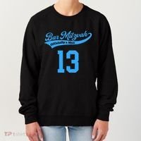 Bar Mitzvah Ofiicaly A Man Sports Baseball Women's Sweatshirt thumb 0