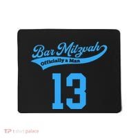 Bar Mitzvah Ofiicaly A Man Sports Baseball Mousepad thumb 0