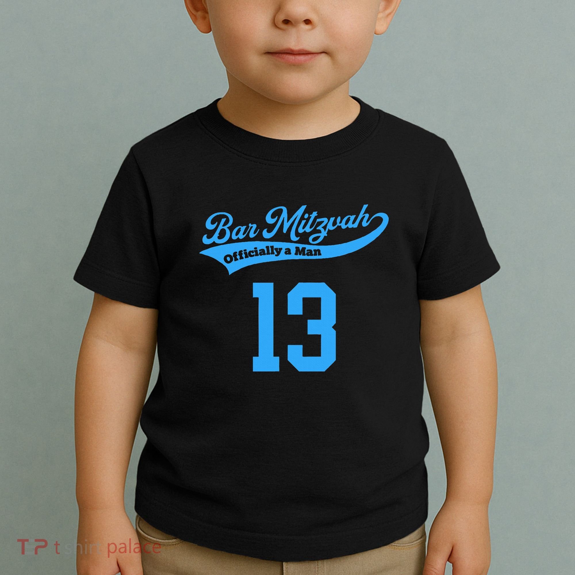 Bar Mitzvah Ofiicaly A Man Sports Baseball Toddler T-Shirt