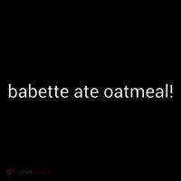 Babette Measure Oatmeal Baby Bodysuit thumb 2