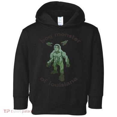 Bog Monster Of Louisiana Toddler Hoodie