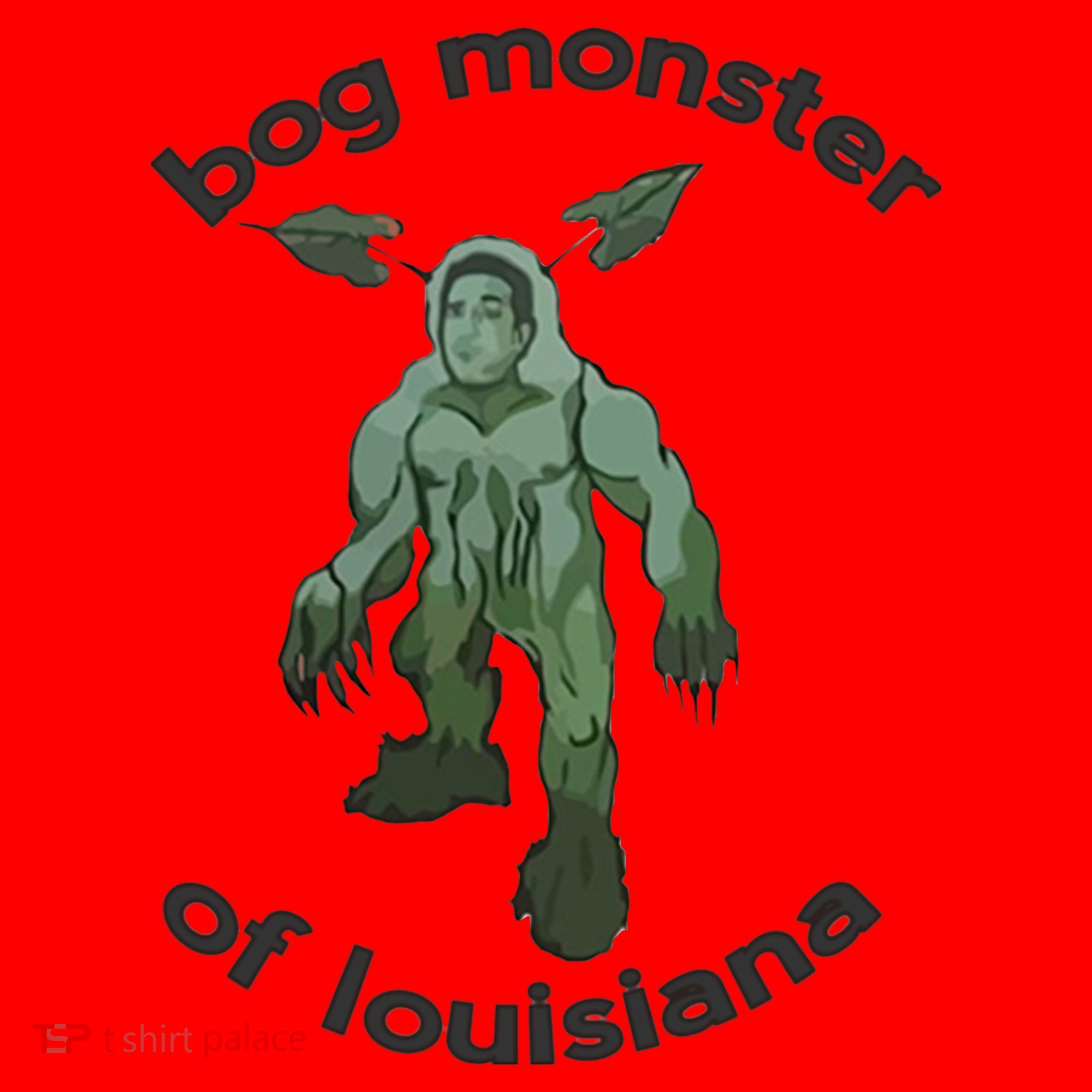 Bog Monster Of Louisiana Santa Hat