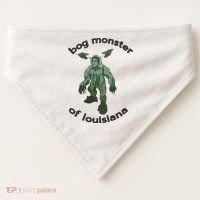 Bog Monster Of Louisiana USA-Made Doggie Bandana thumb 0