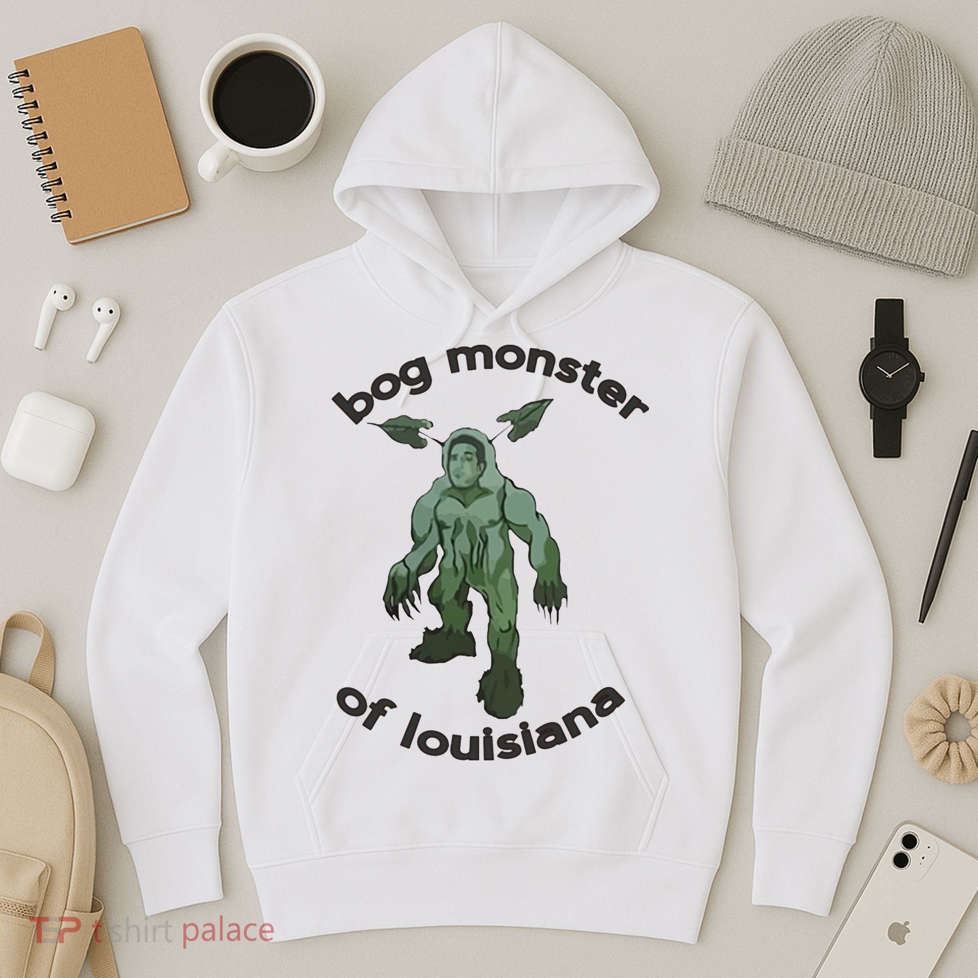 Bog Monster Of Louisiana Hoodie