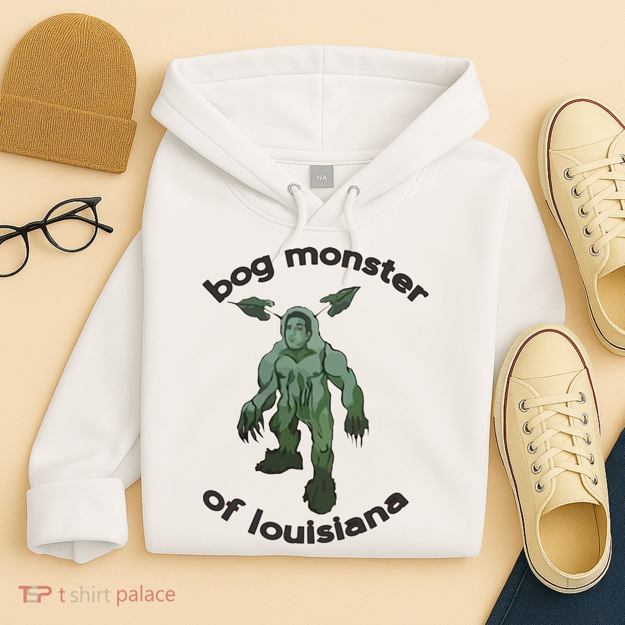 Bog Monster Of Louisiana Hoodie