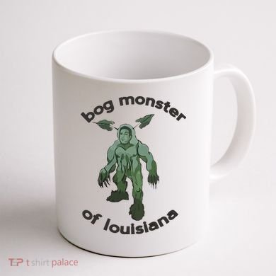 Bog Monster Of Louisiana Coffee Mug back