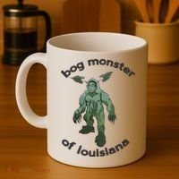 Bog Monster Of Louisiana Coffee Mug thumb 4