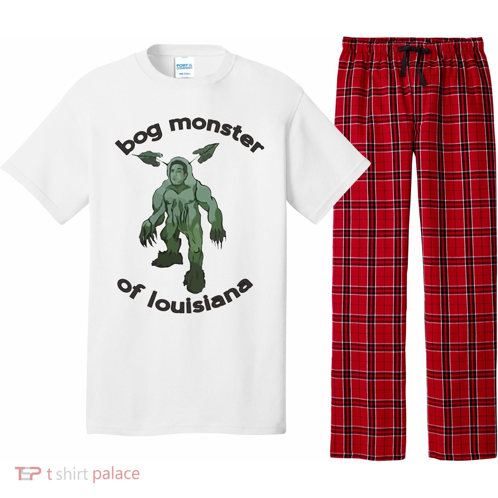 Bog Monster Of Louisiana Pajama Set
