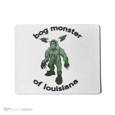Bog Monster Of Louisiana Mousepad