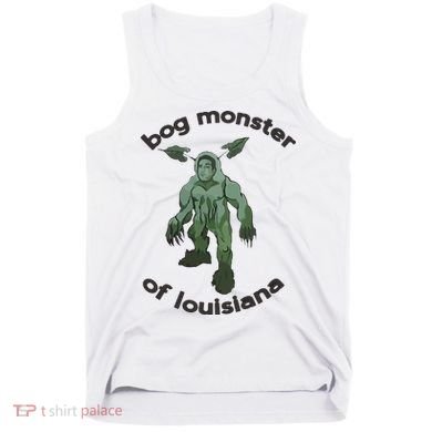 Bog Monster Of Louisiana Tank Top