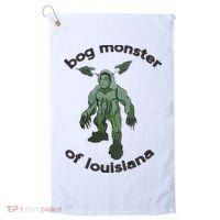 Bog Monster Of Louisiana Golf Towel thumb 0