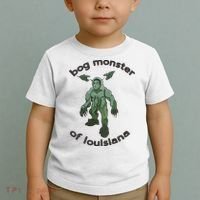Bog Monster Of Louisiana Toddler T-Shirt thumb 2