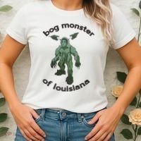 Bog Monster Of Louisiana Women's T-Shirt thumb 2