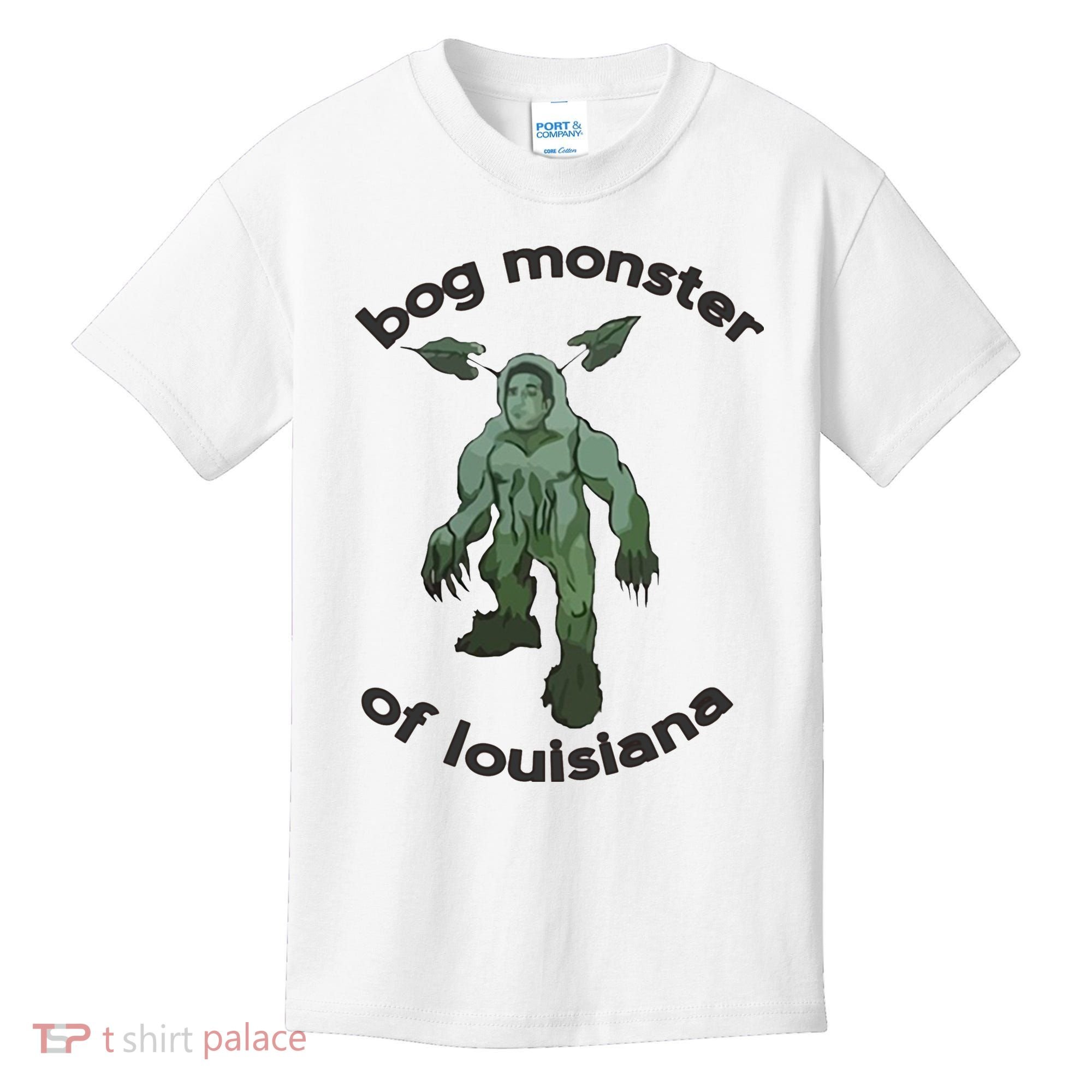 Bog Monster Of Louisiana Kids T-Shirt