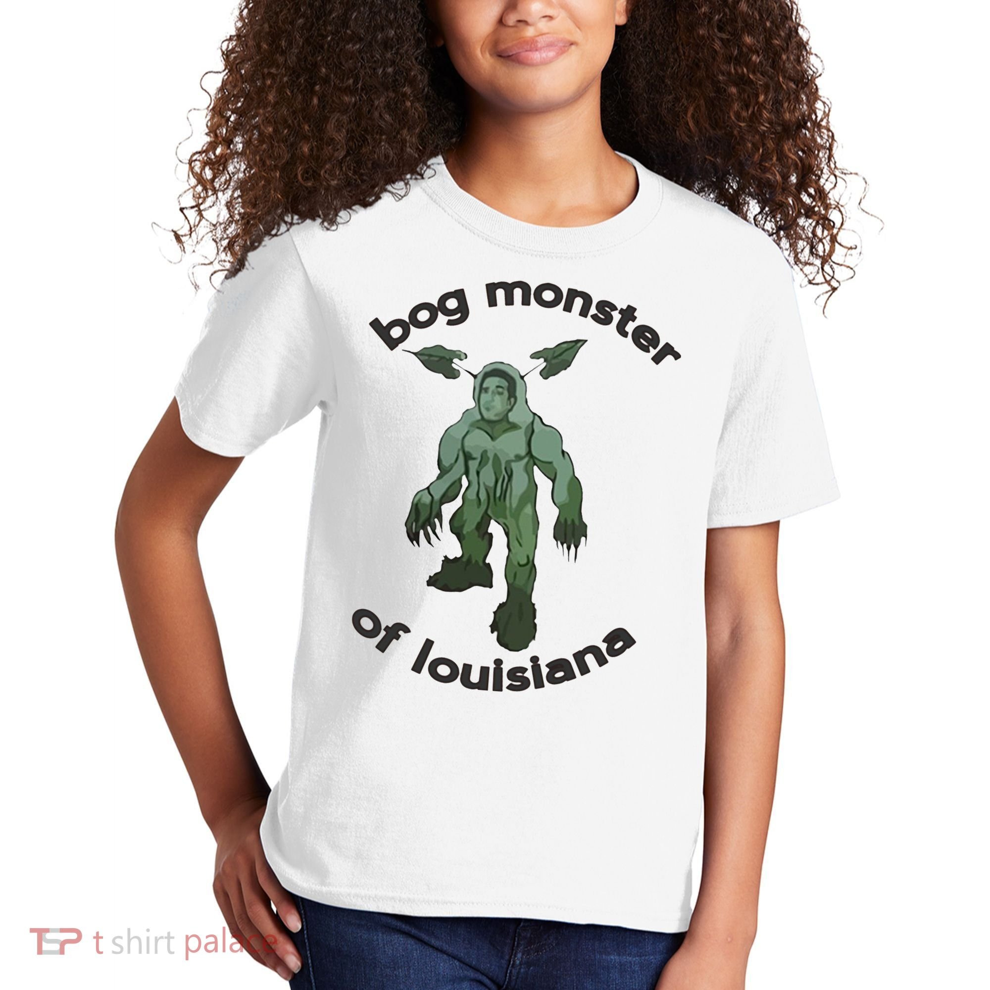 Bog Monster Of Louisiana Kids T-Shirt