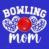 Bowling Mom Of A Bowler Mother Hearts Bowling Mama Gift Sweatshirt thumb 3