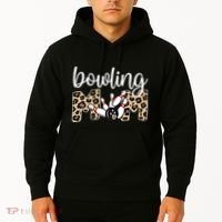 Bowling Mom Of A Bowling Player Mother Bowler Mama Gift Hoodie thumb 2