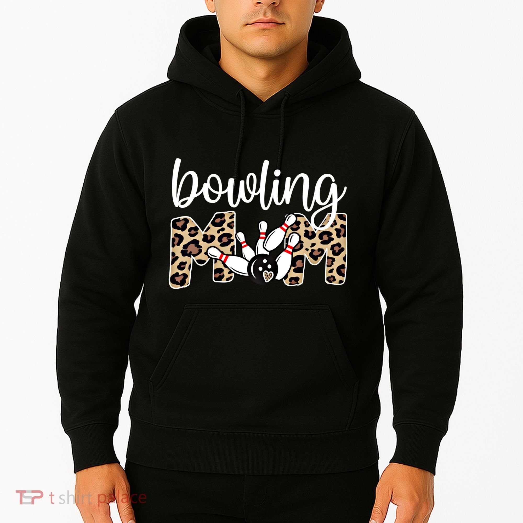 Bowling Mom Of A Bowling Player Mother Bowler Mama Gift Hoodie
