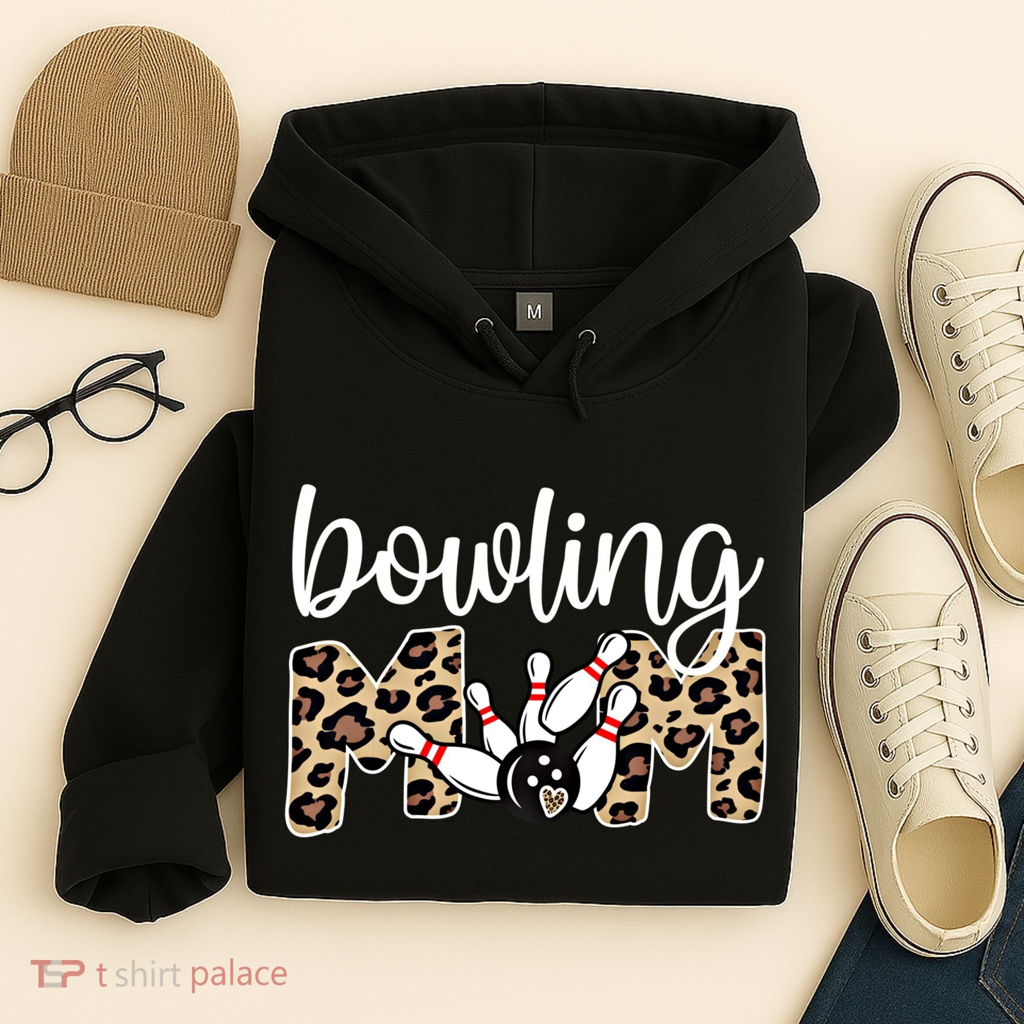 Bowling Mom Of A Bowling Player Mother Bowler Mama Gift Hoodie