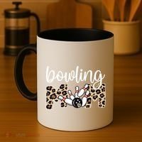 Bowling Mom Of A Bowling Player Mother Bowler Mama Gift Coffee Mug thumb 4