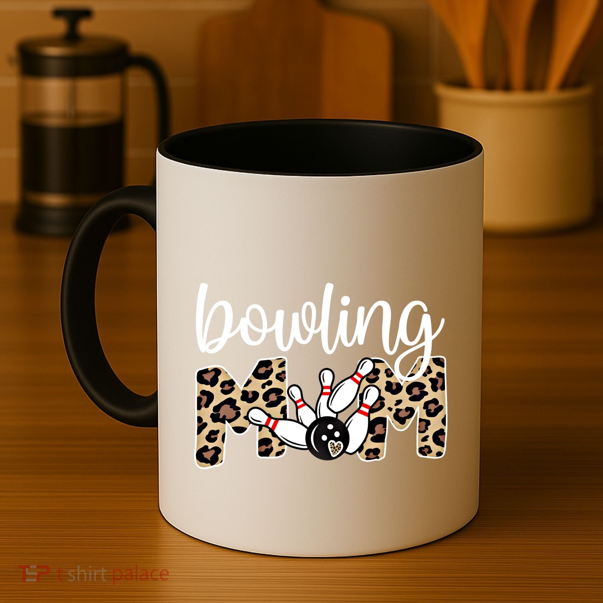 Bowling Mom Of A Bowling Player Mother Bowler Mama Gift Coffee Mug
