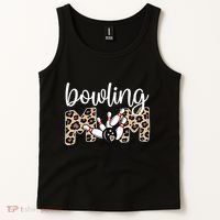 Bowling Mom Of A Bowling Player Mother Bowler Mama Gift Tank Top thumb 2