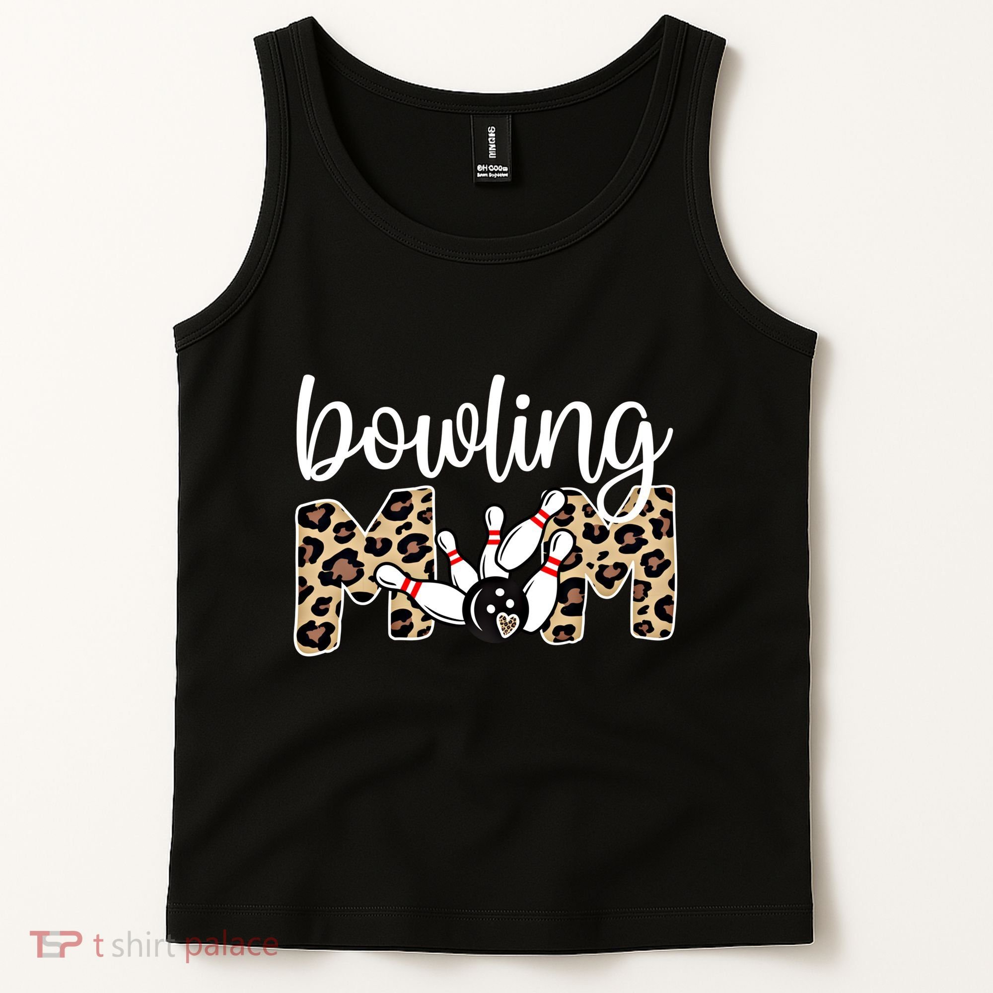 Bowling Mom Of A Bowling Player Mother Bowler Mama Gift Tank Top