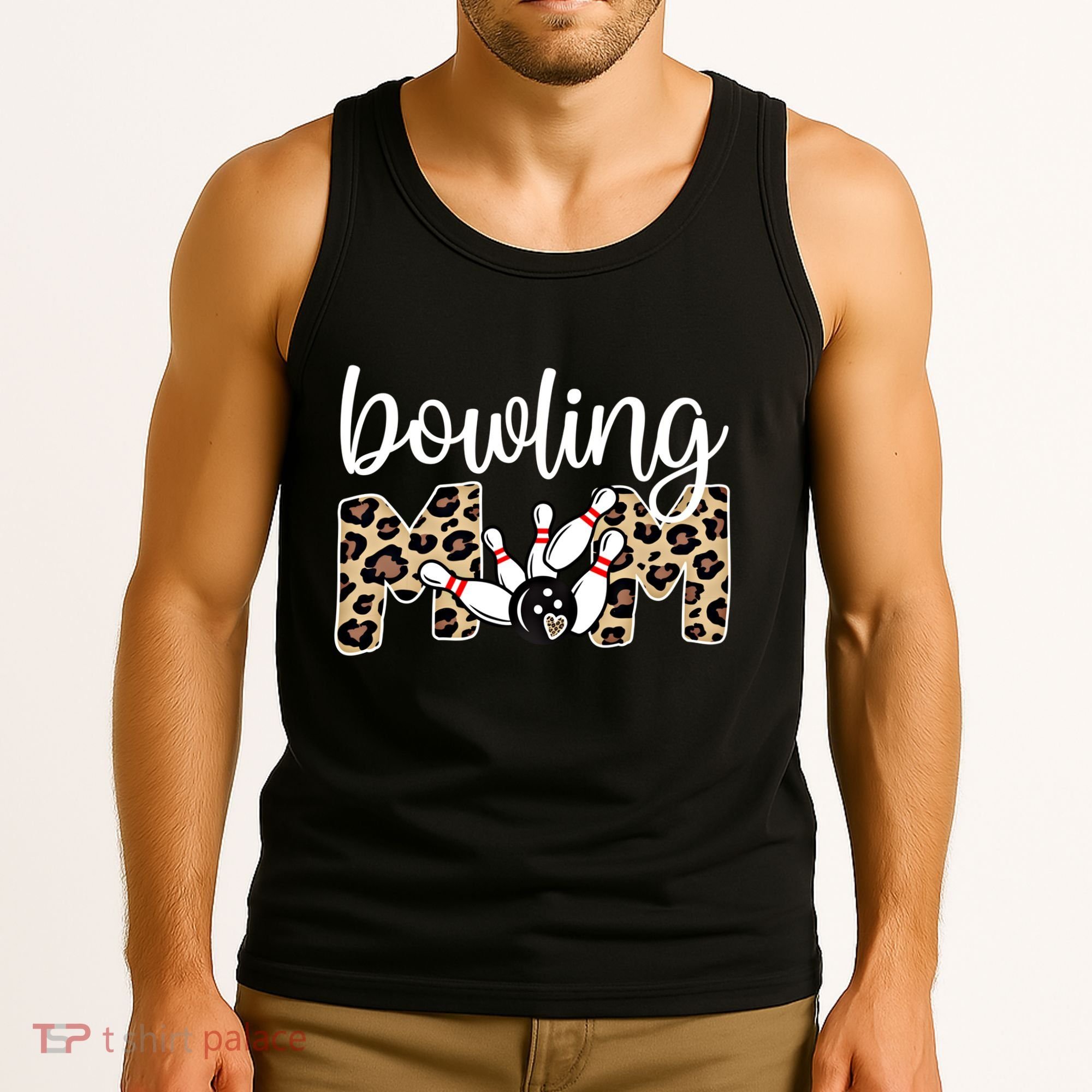 Bowling Mom Of A Bowling Player Mother Bowler Mama Gift Tank Top