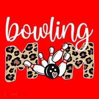 Bowling Mom Of A Bowling Player Mother Bowler Mama Gift Santa Hat thumb 1