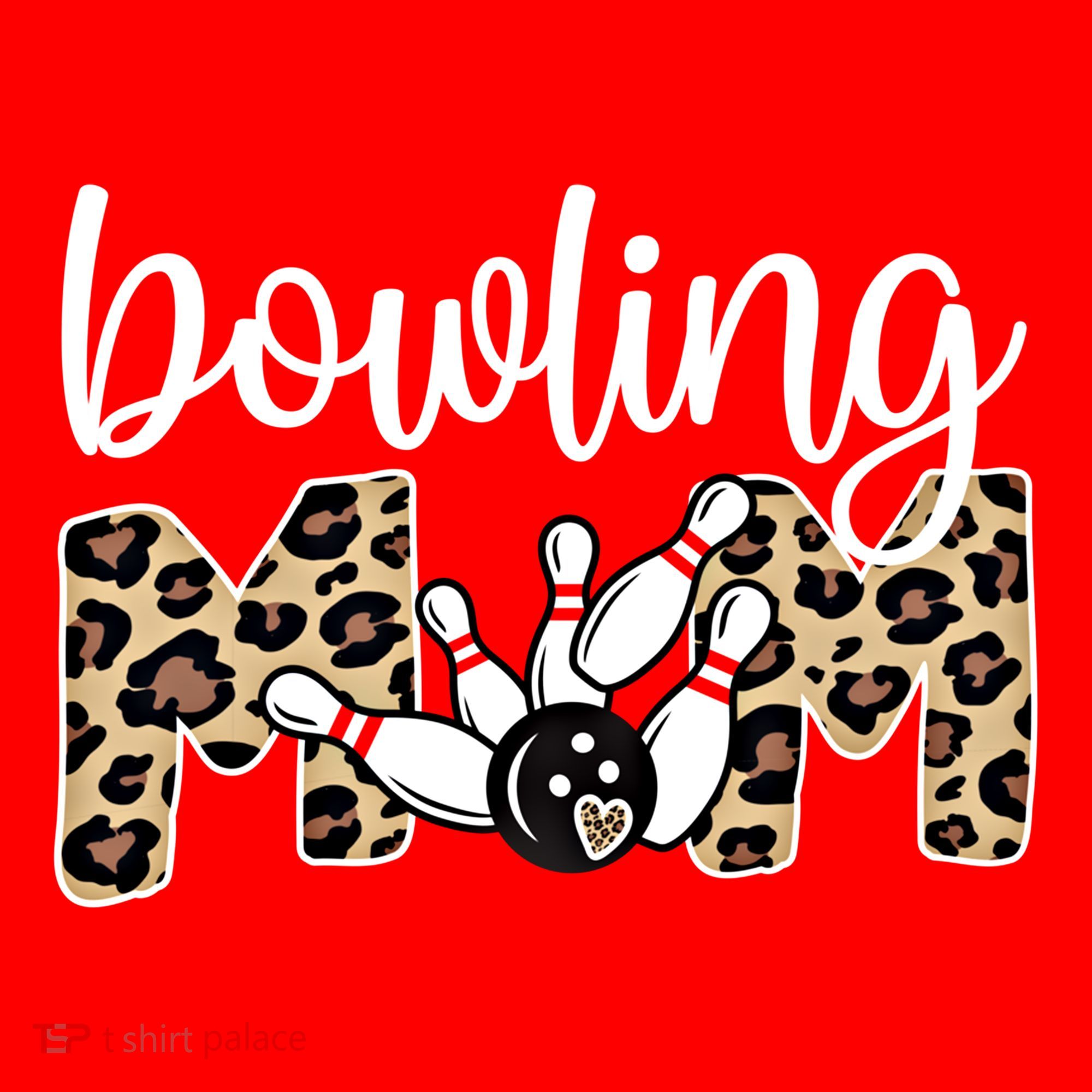 Bowling Mom Of A Bowling Player Mother Bowler Mama Gift Santa Hat