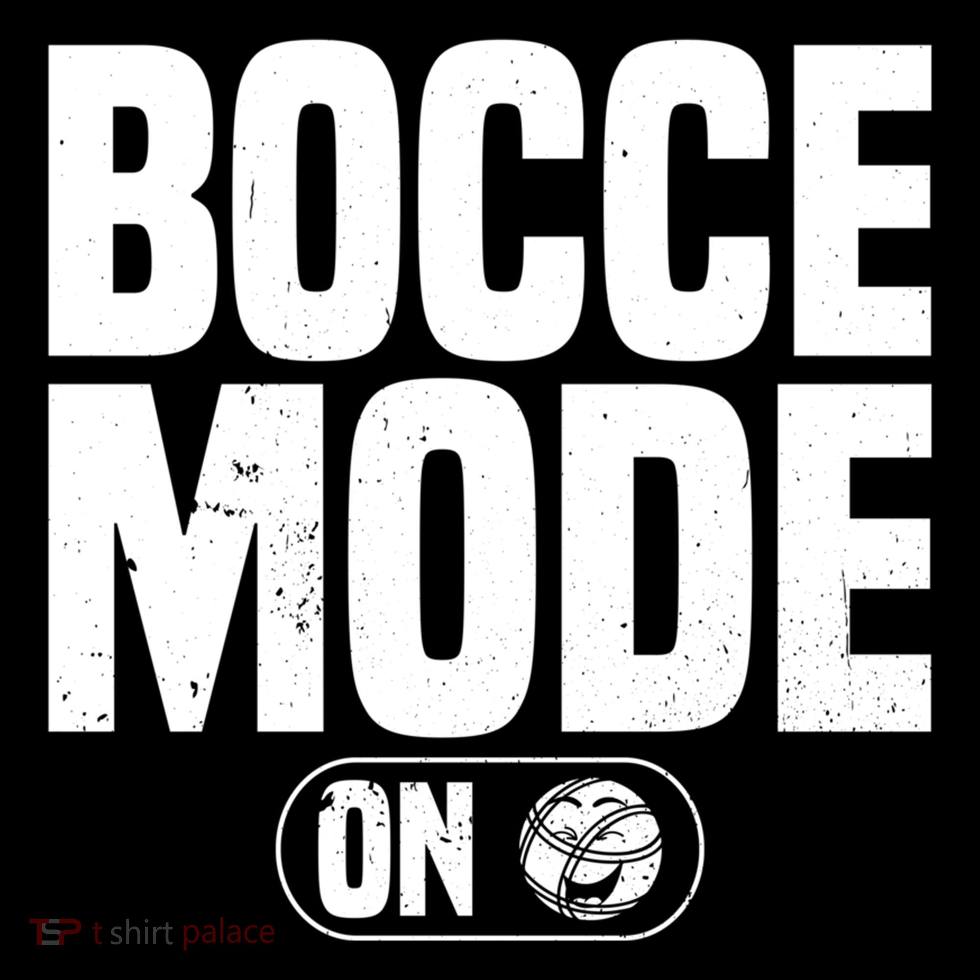 Bocce Mode On Boccia Player Bocce Ball Player Gift Backpack