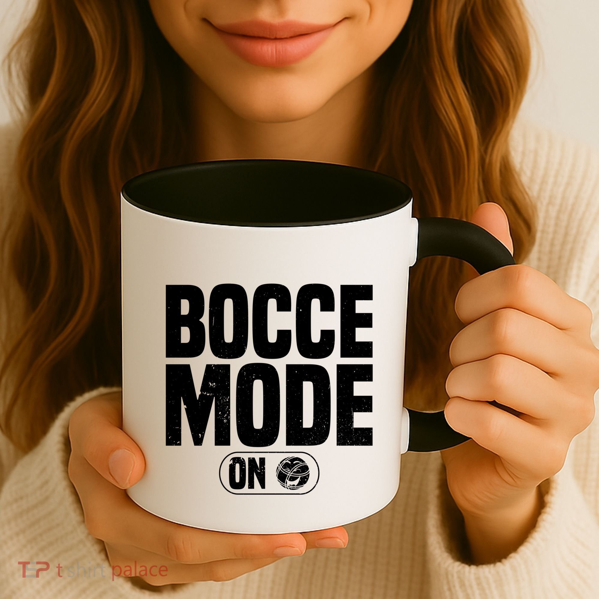 Bocce Mode On Boccia Player Bocce Ball Player Gift Coffee Mug