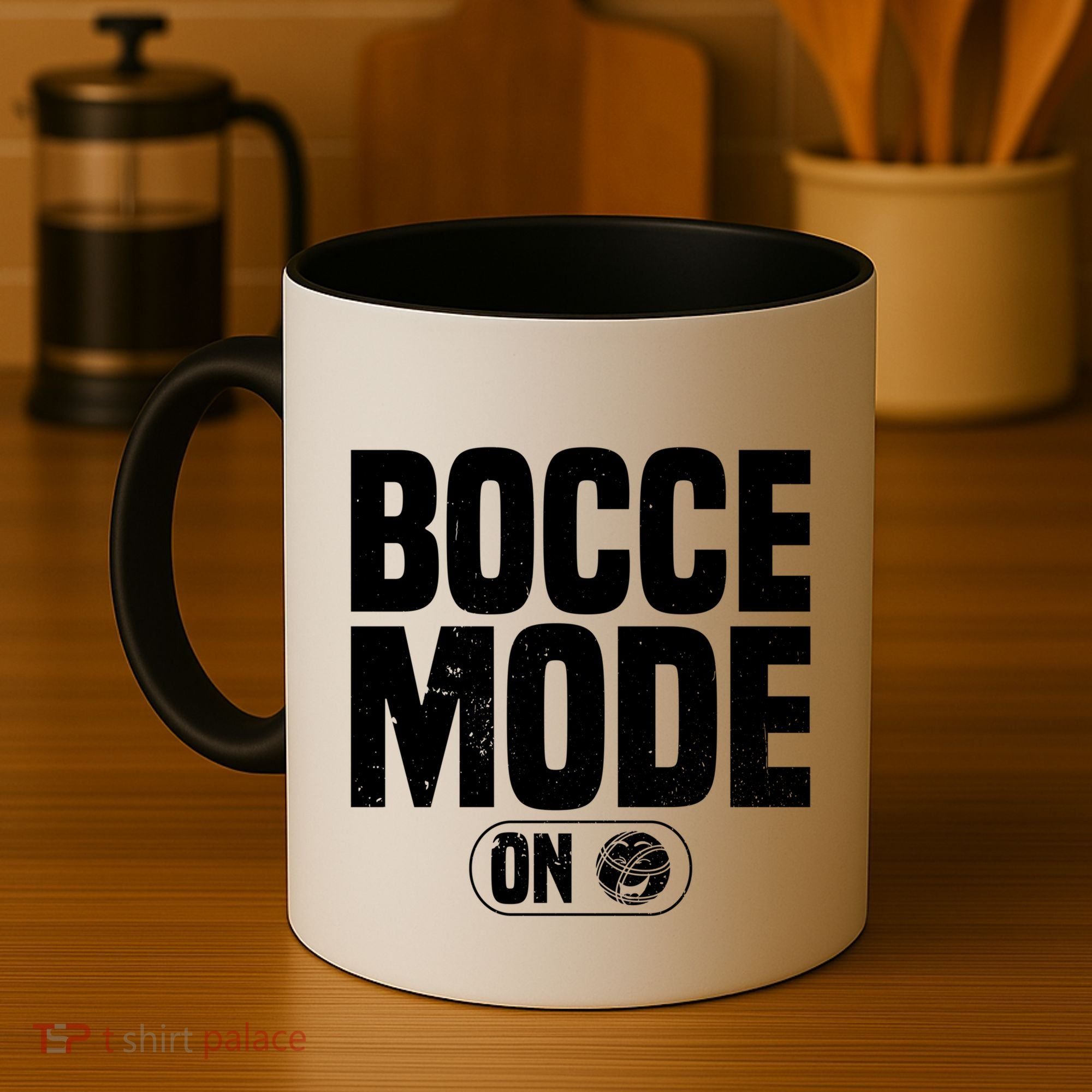 Bocce Mode On Boccia Player Bocce Ball Player Gift Coffee Mug