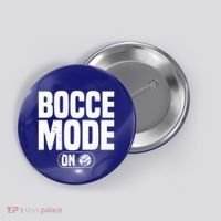 Bocce Mode On Boccia Player Bocce Ball Player Gift Button thumb 0