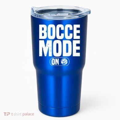 Bocce Mode On Boccia Player Bocce Ball Player Gift Tumbler