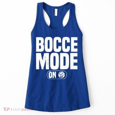 Bocce Mode On Boccia Player Bocce Ball Player Gift Women's Tank Top