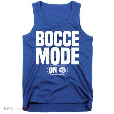 Bocce Mode On Boccia Player Bocce Ball Player Gift Tank Top