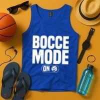 Bocce Mode On Boccia Player Bocce Ball Player Gift Tank Top thumb 4